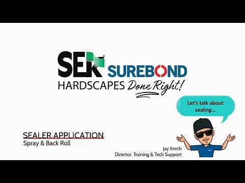 Watch To Learn How To Spray and Back Roll A Sealer