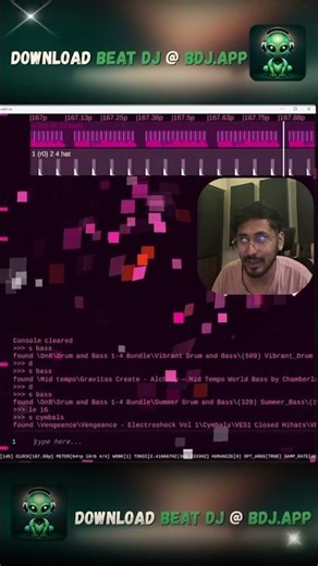 Playing with visualizers in bdj.app