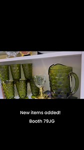 Beautiful green glassware just added! | Addi-Leigh’s Vintage