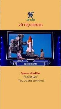Học từ vựng về chủ đề VŨ TRỤ (SPACE)👉 Giỏi Tiếng Anh hơn mỗi ngày cùng Ant Tutor #anttutor #viral