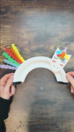 Einhorn basteln ganz einfach 🦄