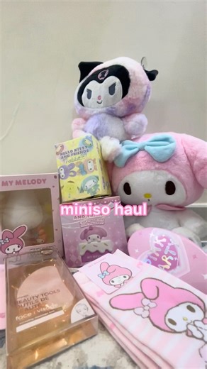 🤍miniso haul🩷 #miniso #minisohaul