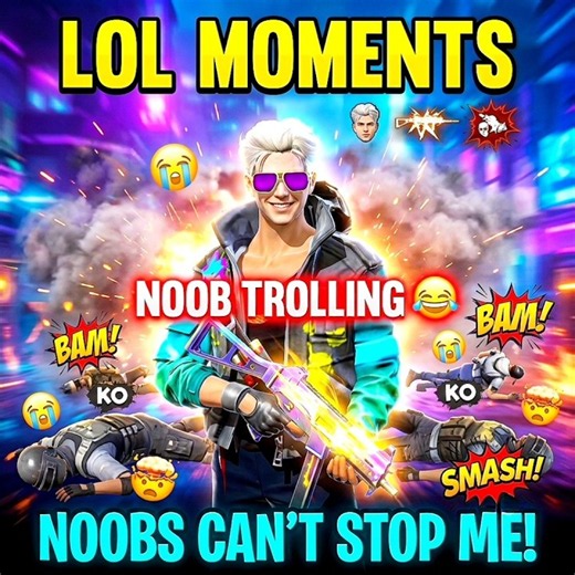 LoL moments with noob 🤣#freefire #funny #shorts