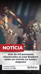 🏢🔄 TJAL enfrenta 1.099 processos sobre o caso Braskem em Maceió. O desastre levou ao isolamento de cinco bairros e à evacuação de cerca de 60 mil moradores. ⏩ Leia em: https://api.ripl.com/s/euv5jx #noticias #direito #Justiça #juristas #CasoBraskem #JustiçaAlagoas | Juristas Portal e Certificação Digital
