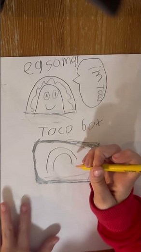 How to draw a taco