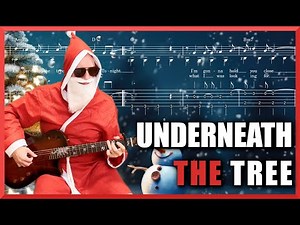 Underneath The Tree (Kelly Clarkson) - Fingerstyle Tutorial | Sheet Music+TAB+Lyrics