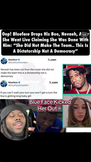 Blueface Removes New Girlfriend from Roster
