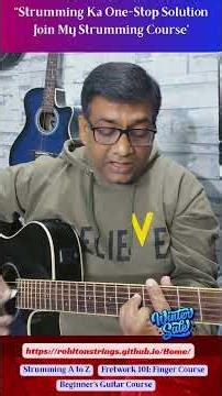 “Strumming Ka One-Stop Solution | Join My Strumming Course” #music #guitartutorial #guitarlessons