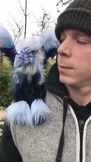 Spiderwitch original fantasy shoulder dragon Puppet