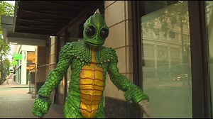 The Sleestak makes a comeback in Portland