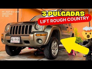 Cómo levantar 3" una Jeep Liberty - Lift Kit Rough Country