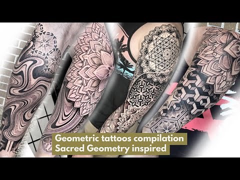 Geometric Tattoos Compilation / Sacred Geometry / Mandalas / Patterns / Dotwork