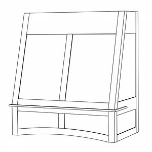 Shaker Style Range Hood - Woodshop Mike