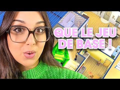 Je meuble cet appart qu'avec le jeu de base ! l challenge construction Sims 4