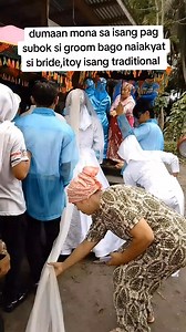 384K views · 3K reactions | dumaan mona sa pagsubok si groom bago nakuha si bride #traditional #weddingplanning #wedding #weddinginspiration #weddingphotography #groom #bride #couplegoals #couplelife #reels #fyp #everyone #highlight #trendingreels #ArrangedMarriage | Nor Saurah A. Abas | Facebook