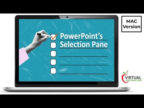How to Use PowerPoint's Selection Pane MAC Version