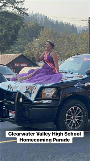 Clearwater Valley high school kicking off homecoming game day with their parade this afternoon. They will recognize seniors for senior night at 6:40 at the football field before the 7 p.m. kickoff of their homecoming game against Kamiah. | Idaho County Free Press