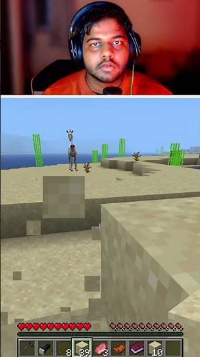 What happens if Stalker and Creepyhorse/LongHorse show up while you're building in Minecraft 😭