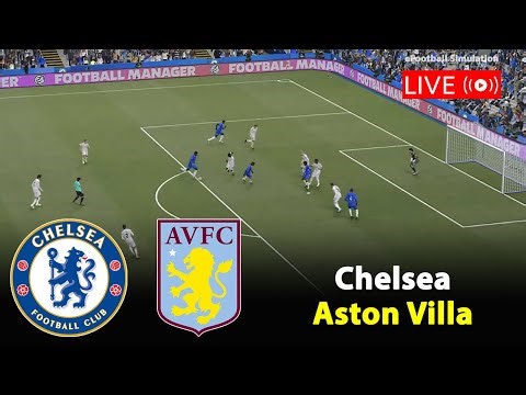 🔴Live- Chelsea vs Aston Villa | England Premier League 2025/26 Match | PES21 Game Simulation