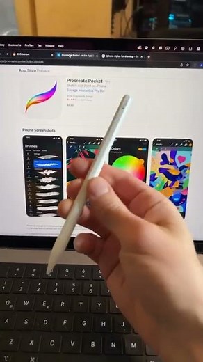 Can I use Procreate on iPhone: Guide #shorts