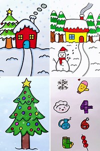 12K views · 175 reactions | How to draw beautiful House  for kids | Simple Drawings | Facebook