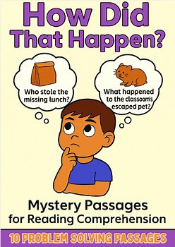 Mystery Reading Passages for Kids | Fun Problem-Solving Comprehension Activities