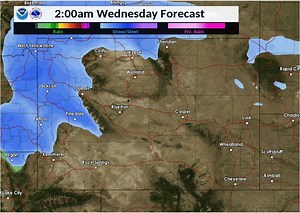 3.1K views · 18 reactions | Hourly radar simulation from 11 PM Monday to 8 PM Wednesday. The darker blues represent heavier snowfall. Western Wyoming will continue to see thru Wed. evening. Please check the latest road conditions before venturing out at: https://map.wyoroad.info/wtimap/index.html | US National Weather Service Riverton Wyoming | Facebook