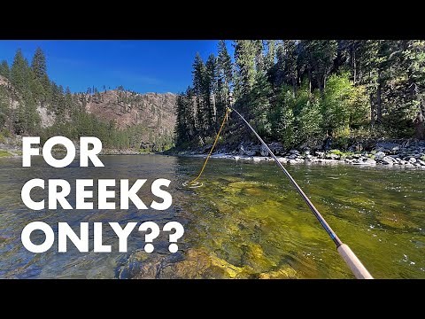 Fishing a Wild Western River with a Tenkara Rod (Tenkara Fly Fishing)