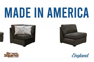 Create your own sectional, customized for your space with England at Brown Squirrel Furniture. Choose from over 600 fabrics and have it in your home 21 days or less!🐿️ | Brown Squirrel