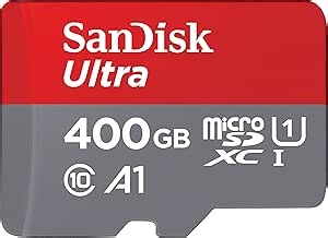[Older Version] SanDisk 400GB Ultra microSDXC UHS-I Memory Card with Adapter - 120MB/s, C10, U1, Full HD, A1, Micro SD Card - SDSQUA4-400G-GN6MA