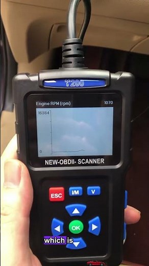 Topdiag T200 Battery Voltage Detection OBD2 Scanner Vehicle Automotive Fault Diagnosis