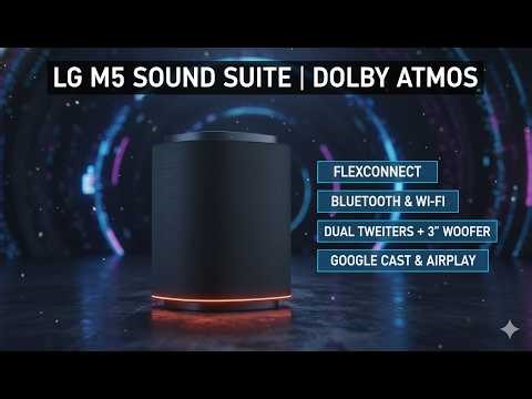 LG M5 Sound Suite Wireless Speaker Review – Dolby Atmos Smart Speaker Worth It?