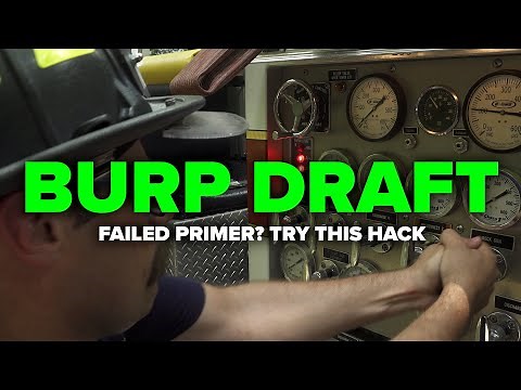 How to Burp Draft | Failed Primer (Rural Water Supply - E1)