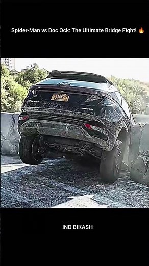 Spider-Man vs Doc Ock: The Ultimate Bridge Fight! 🔥 #spiderman #nowayhome #docock #marvel #mcu