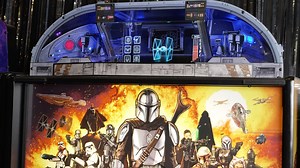 10K views · 212 reactions | The Mandalorian pinball machine from Stern is getting a crazy $2,000 holographic topper! See it in action: | IGN | Facebook