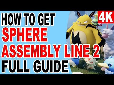 How to Build Sphere Assembly Line 2 - Palworld