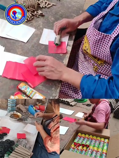 No machines , just real skill and patience !!! #Fishermanfireworks#liuyangfisherman#newyear#season#celebration# | Fisherman Fireworks Co., Ltd.