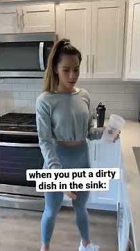 When Mom Senses The Dirty Dish In The Sink