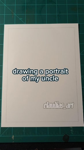 drawing a portrait of my uncle. #art #artist #drawing #sketching #markers #sketch #portrait