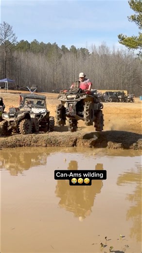 Can-Ams wilding 😭🤣🤣 YouTube video: "We Found a HIDDEN POND | Mudslingers Off-Road Trails Opening Weekend 2025" #jpstephens #mudding #vlog #atv #canam #canamoutlander #xmr | Jp Stephens Youtube
