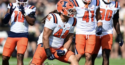Illini DL Angelo McCullom entering the transfer portal