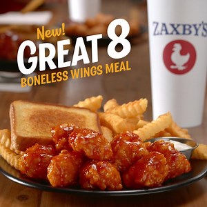 Great 8 Boneless Wings Meal | Zaxbys