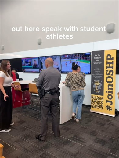 21K views · 251 reactions | What an inspiring day at Ohio State connecting with student athletes! Tpr. Smith, and the rest of our recruitment team, is dedicated to guiding you on your journey to becoming a trooper. Want to learn more? Chat with our recruiters anytime: https://statepatrol.ohio.gov/recruitment-and-training/recruitment/contact. #JoinOSHP | Ohio State Highway Patrol | Facebook