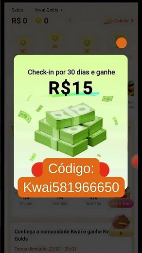 Código de Convite Kwai 2026 [Passo a Passo] #kwaicodigo #codigokwai #Kwai #kwaibrasil