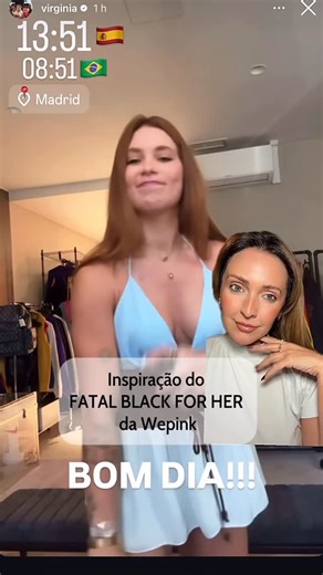 Joana Beltrão | A Fada dos Perfumes on Instagram: "Inspiração do Fatal Black For Her da @wepink.br @samarapink_ @virginia #fatalblackforher #wepink #perfumesdawepink #perfumes Ib: @gabrielalmeidattk"