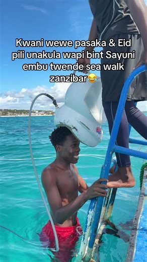 Twende zanzibar sea walk kwa bei nafuu sana #seawalk #zanzibar #zanzibartiktok #kenyantiktok🇰🇪 #fyp