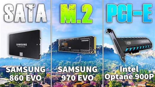 Which type of SSD is better SATA, M.2 or PCIe?