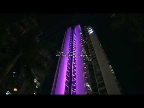 Outdoor 800W Multi Color Skyscraper RGB LED Flood Light Long Range Lighthouse Spotlight