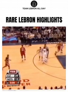 563K views · 18K reactions | I didn't see these LeBron highlights before until now  . . . . . . #lebron #lebronjames #NBA #lebronjameshighlights #nbahighlights #basketball #rare #rarehighlights | Team LeBron All Day | Facebook