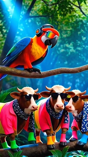 FUNNY COW DANCE 😂 │Cow Song & Cow Videos 2025 | Cow dance mix | funny dancing cow | mooing cow |moo